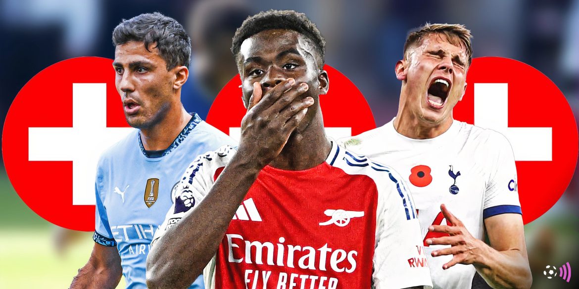 How Arsenal's injury crisis compares to PL rivals after huge Gabriel blow