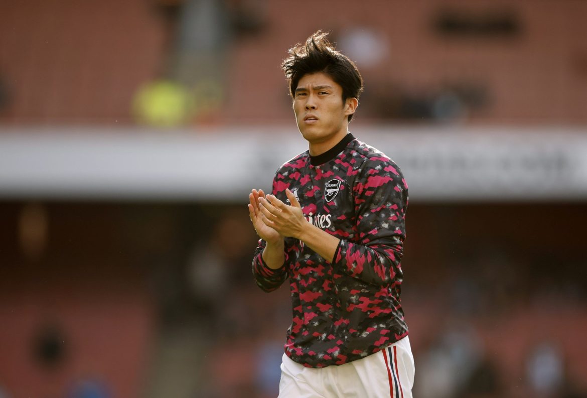 Takehiro Tomiyasu shines at left-back for Arsenal in Europe